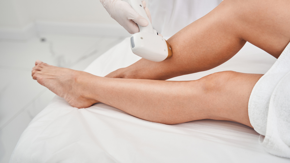 laser skin treatment shot